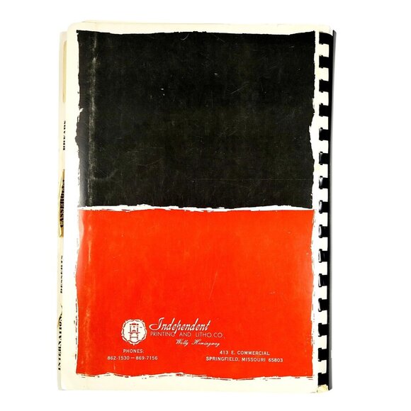 Springfield Symphony of Cooking Cookbook Vintage 1977 Missouri Ozarks Recipes - Picture 5 of 5